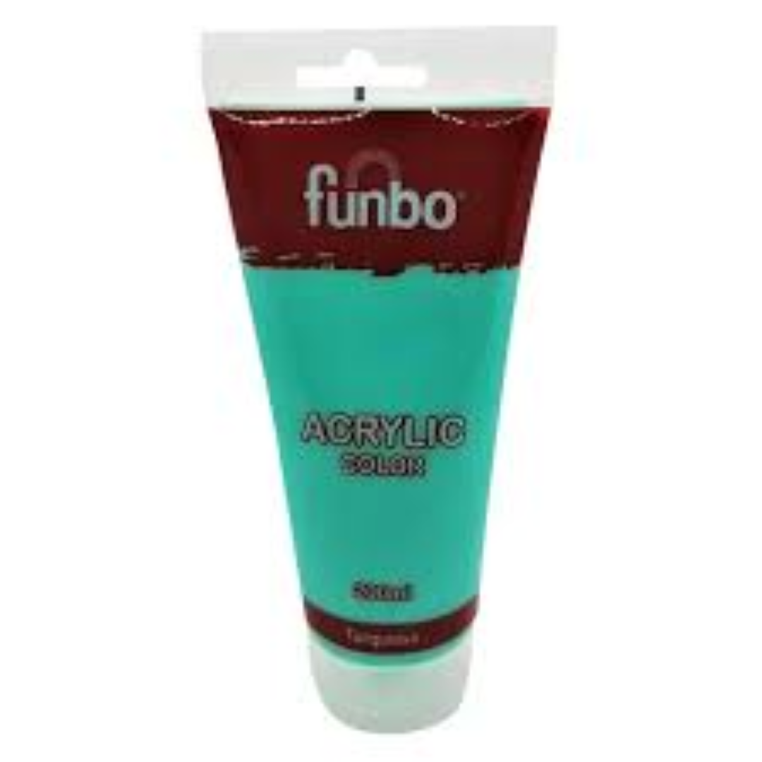 Funbo Acrylic TUBE 200ml 59 TURQUOISE FO-AC-200-059